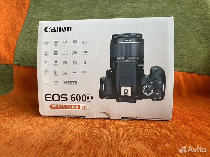 Фотоаппарат canon eos 600d
