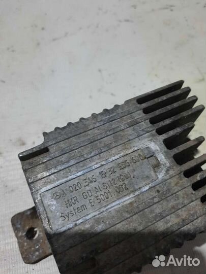 Блок управления вентилятором Mercedes Benz W210