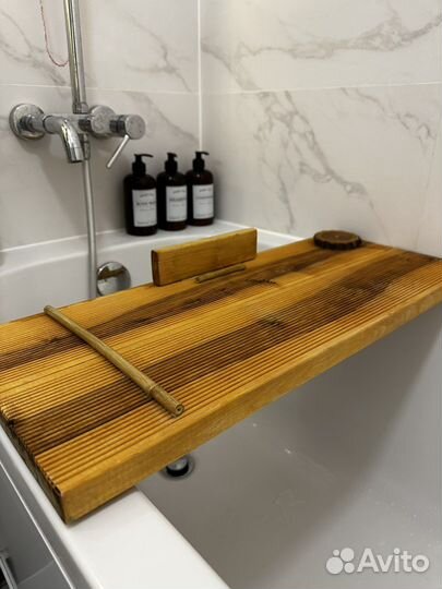 Полка столик для ванной