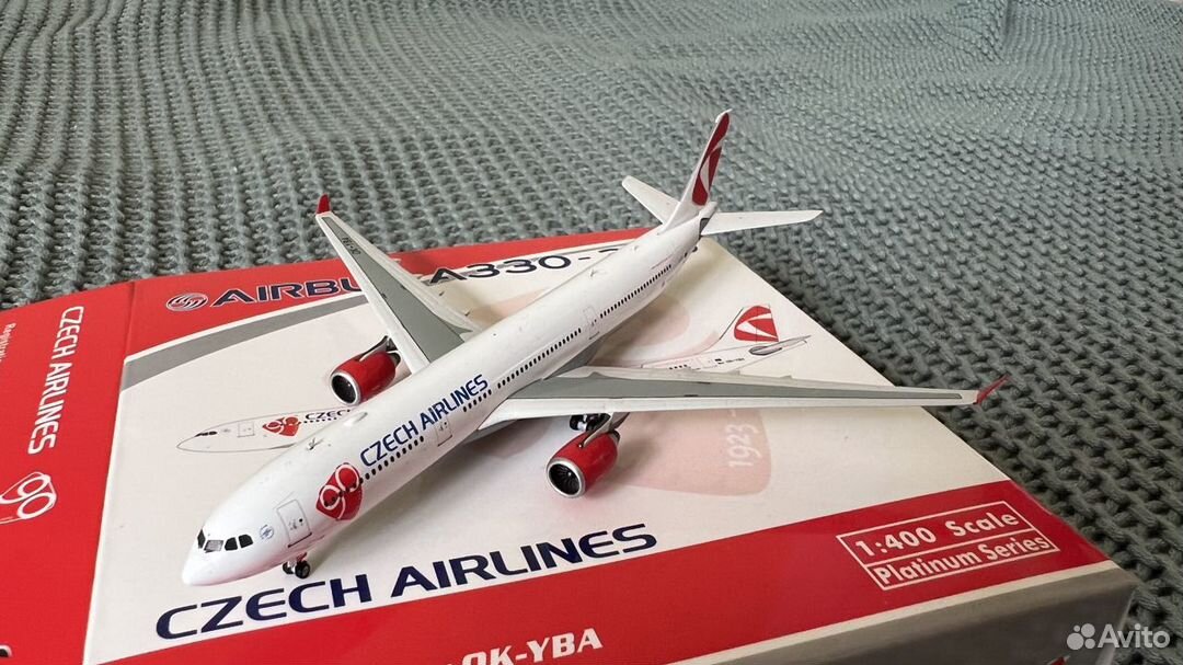 Модель самолёта 1:400 Czech Airlines Airbus A330