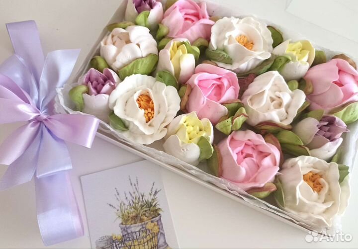 Зефирные коробочки, букеты, корзинки