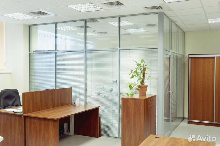 Перегородки из стекла для офиса