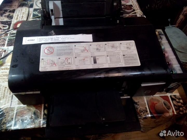 Цветной принтер Epson Stylus L800