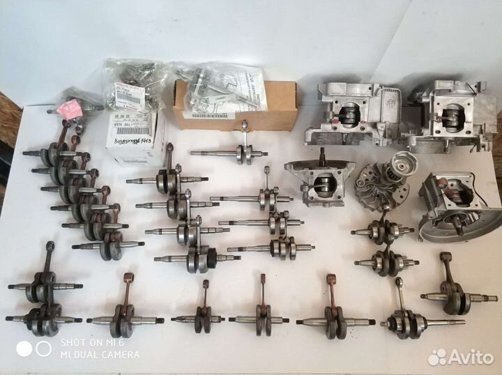 Продаются коленвалы, картеры Husqvarna,Stihl,Echo