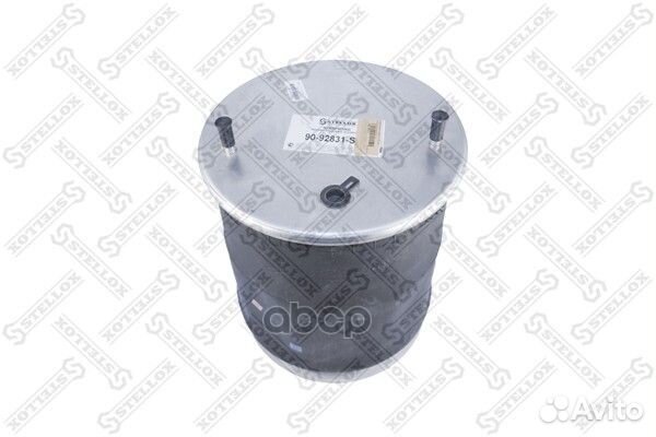 90-92831-SX пневмопод. cо стак. 2шп.M12 смещ.2