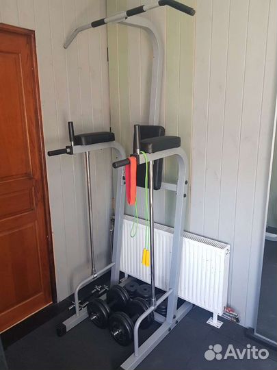 Напольный турник, брусья. Бодисолид