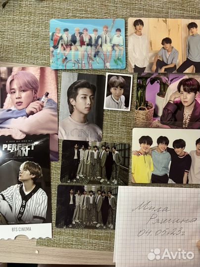 Карты и открытки bts