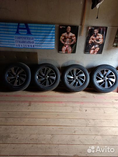 Комплект колес с зимней резиной на Renault Kaptur