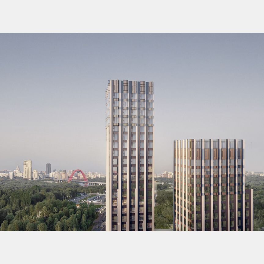 3-к. квартира, 88,8 м², 4/43 эт.