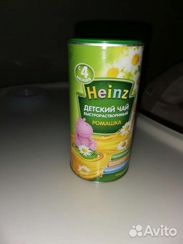 Детский чай heinz