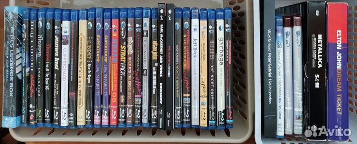 Blu ray диски муз.(Фирма),dvd-муз
