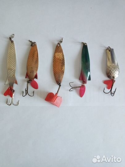 Блёсна колебалки и воблер СССР