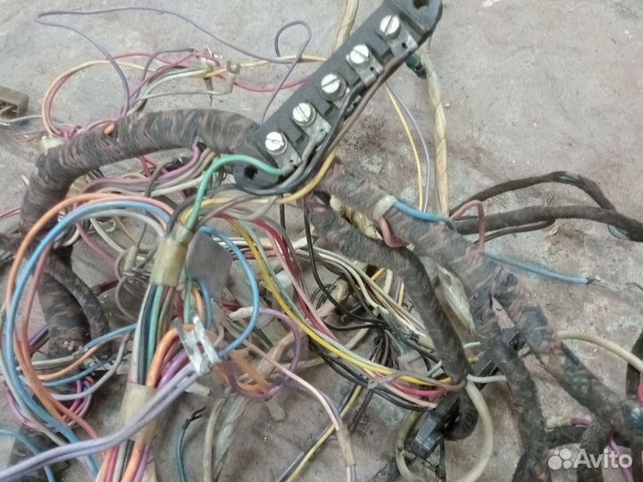 Проводка на газ 24