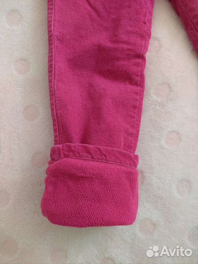 Утепленные брюки для девочки futurino 104