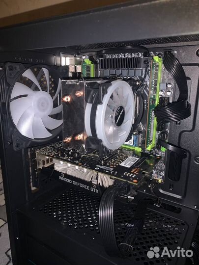 Игровой компьютер (GTX 1660 super, 16gh ddr4)