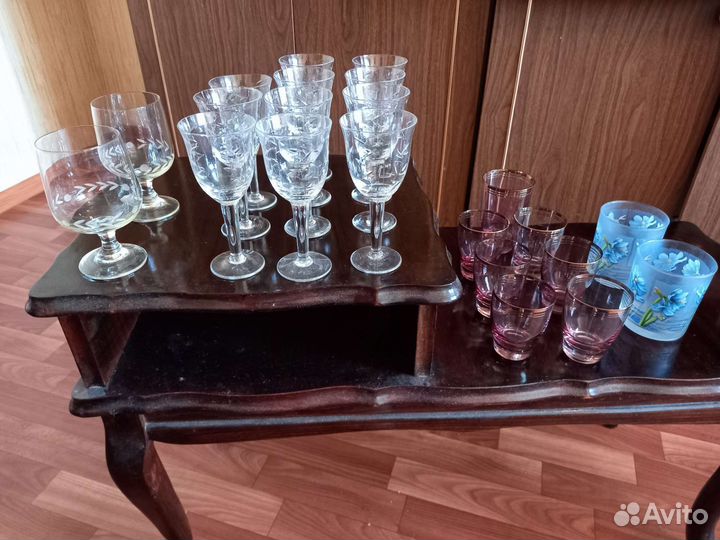 Фужеры, рюмки, СССР, винтаж