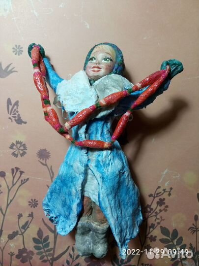 Набор ватных елочных игрушек