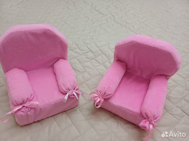 Мягкие креслица для куколок