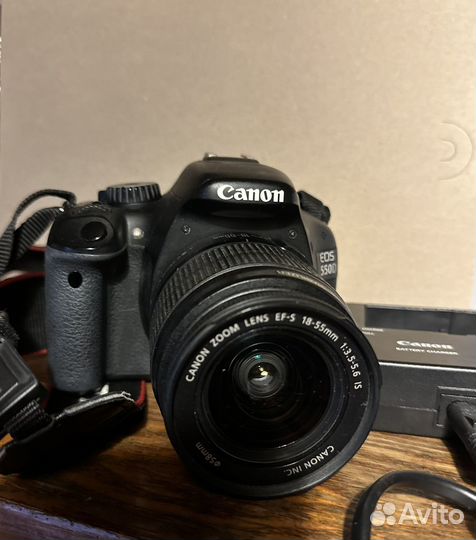 Cаnоn EOS 550D Объектив kit 18-55 mm