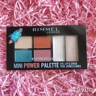 Палетка теней Rimmel mini power palette