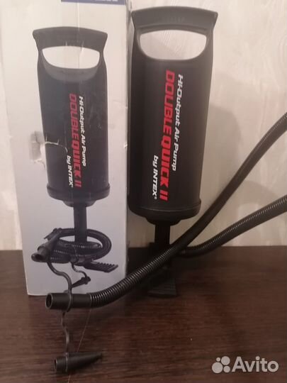 Насос матраса intex