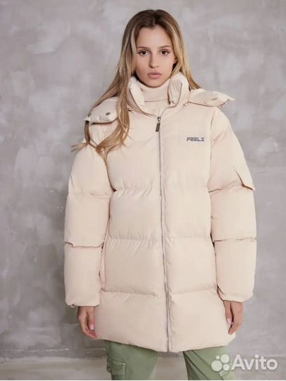 Удлиненный пуховик Feelz