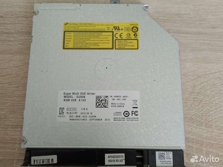 Super Multi DVD Writer (Дисковод), модель:GU90N