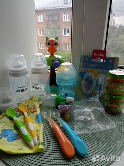 Бутылочки avent, товары для кормления