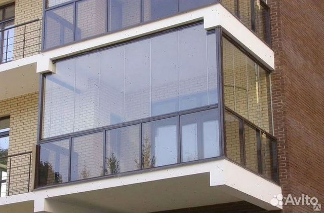 Балкон Французское Остекление