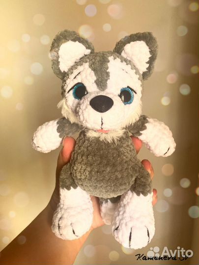 Хаски ручной работы