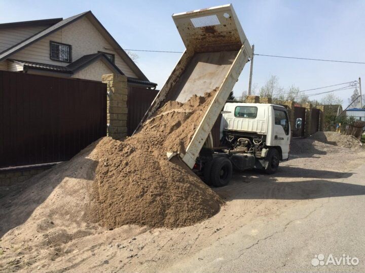 Мини самосвал щебень отсев доставка от 1 - 3 куб