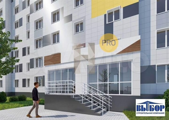 Квартира-студия, 28,3 м², 4/9 эт.