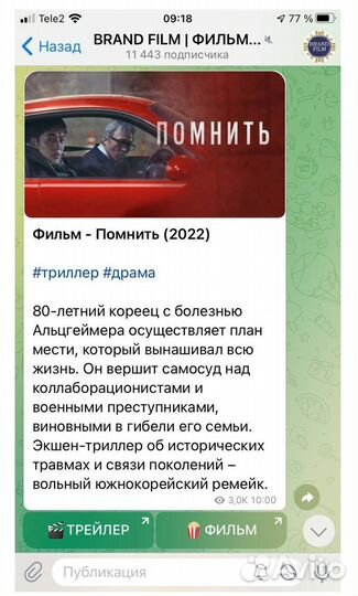 Готовый бизнес. Телеграм канал