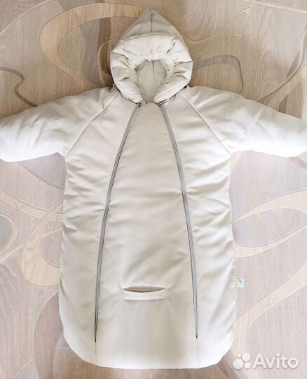 Меховой конверт на натуральной овчине