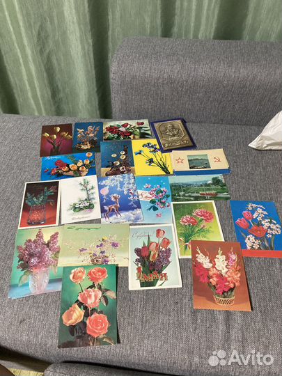 Открытки 1960х - 1980х гг