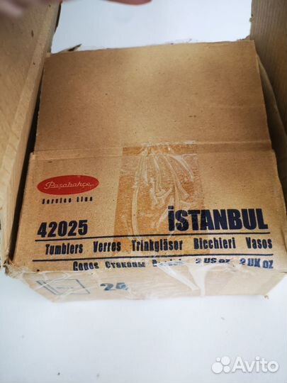 Наборы стопок, стаканов, бокалов Pasabahce, IKEA