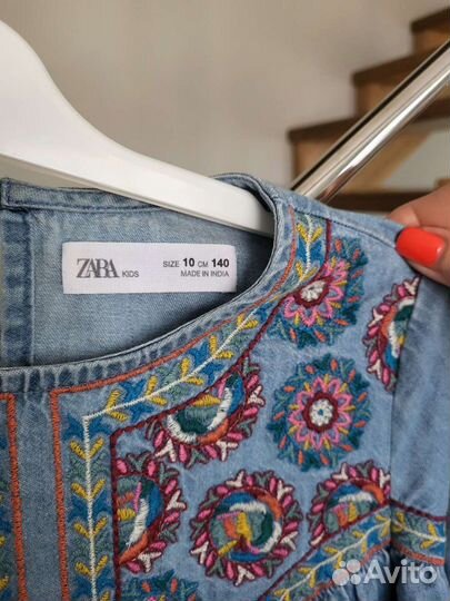 Платье-туника zara для девочки