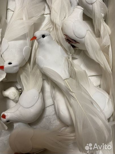 Птички для декора и флористики