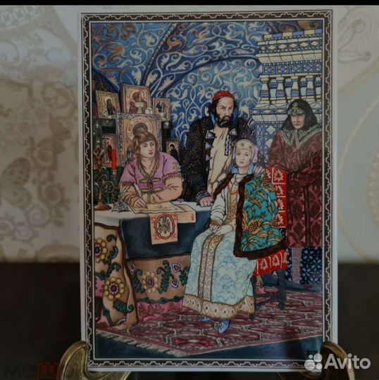 Фарфоровые пласты V&B, иллюстрации Зворыкина