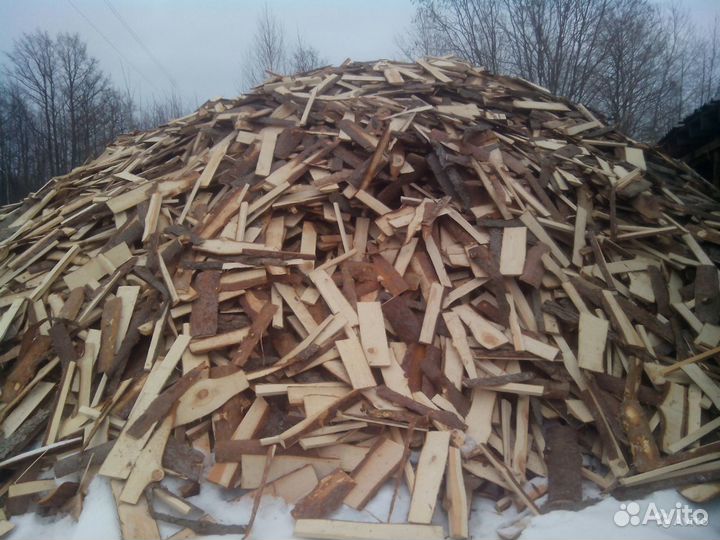 Дрова колотые хвойные