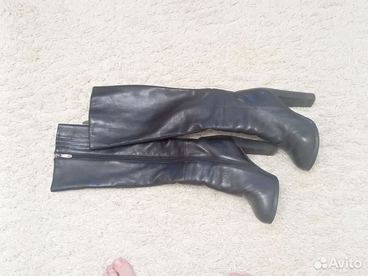 Сапоги женские натуральная кожа