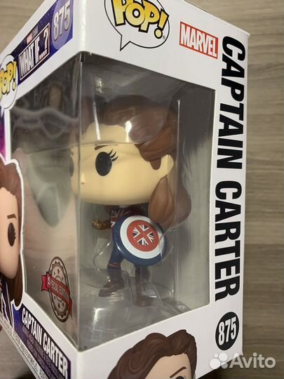 Funko pop marvel captain carter фанко поп