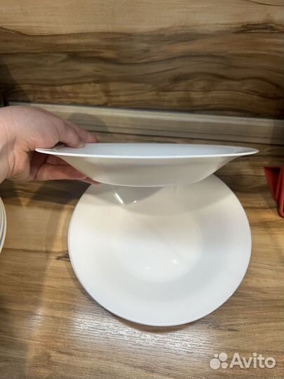 Тарелки разные