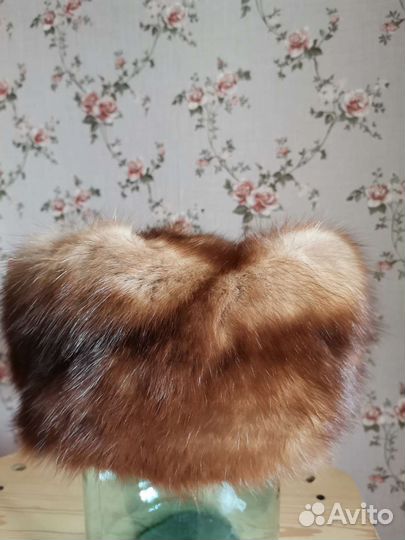 Шапка женская соболь