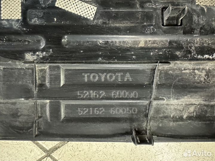 Накладка заднего бампера Прадо Toyota Prado 150