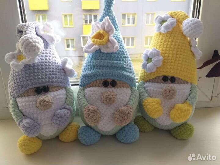 Плюшевые гномики