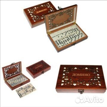 Домино в подарочной шкатулке