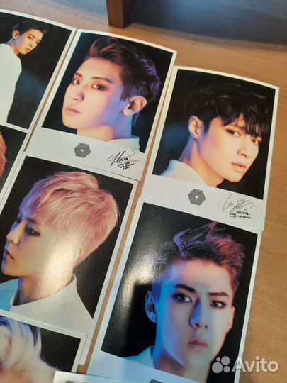 Карточки EXO