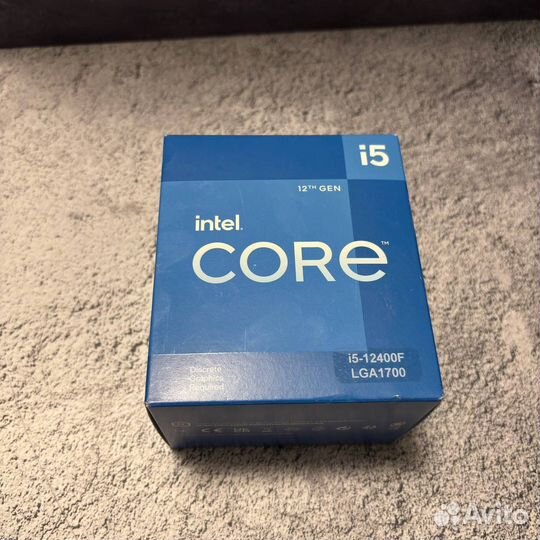 Intel Core i5-12400f BOX+cooler