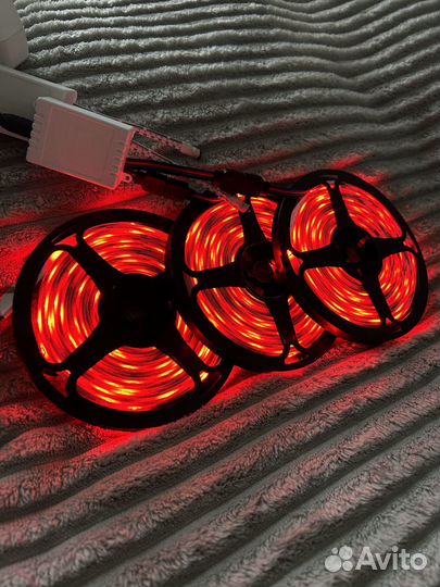 Лента светодиодная RGB с влагозащитой 5м